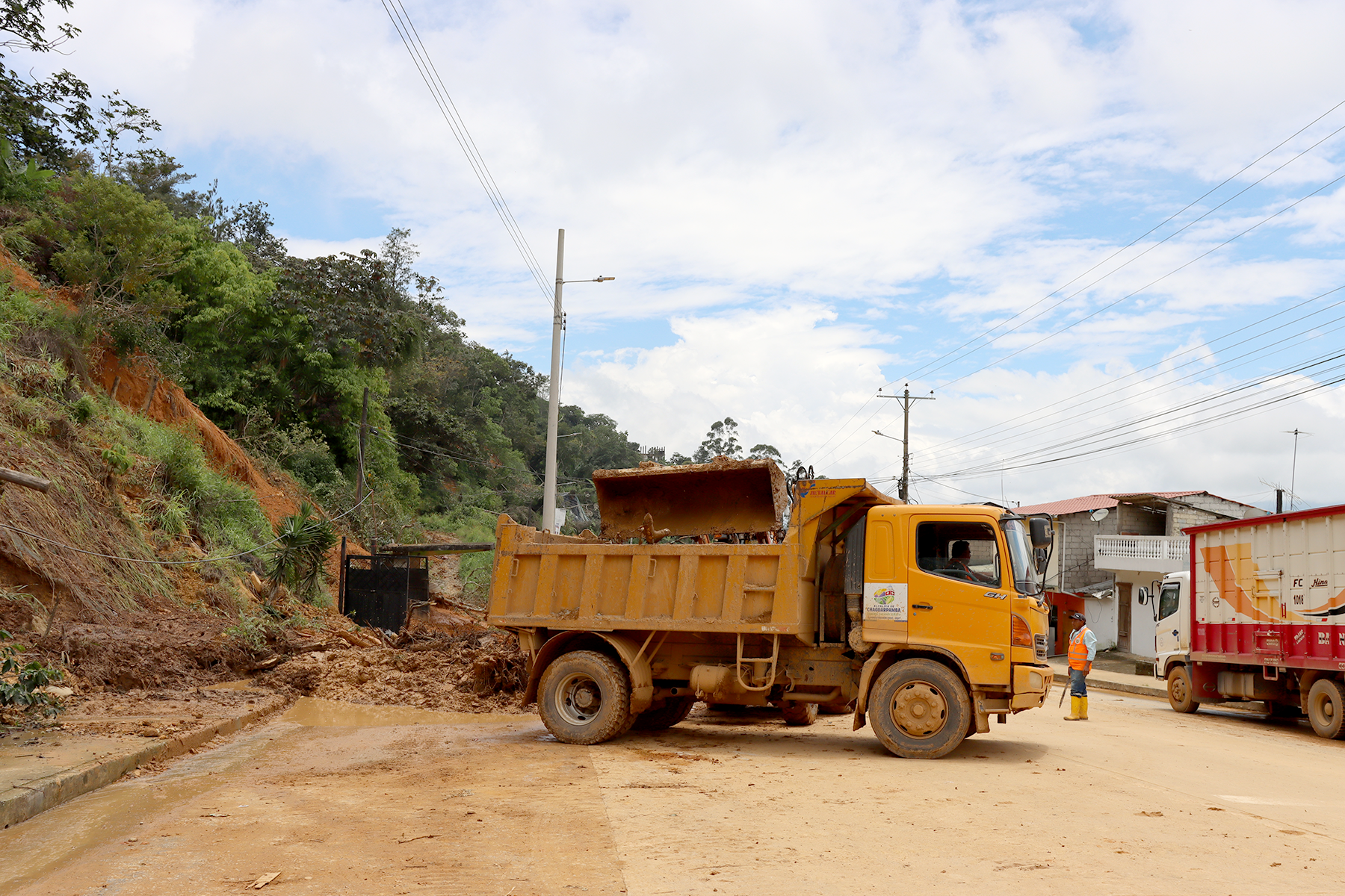 GAD Chaguarpamba impulsa la recuperación tras el aluvión