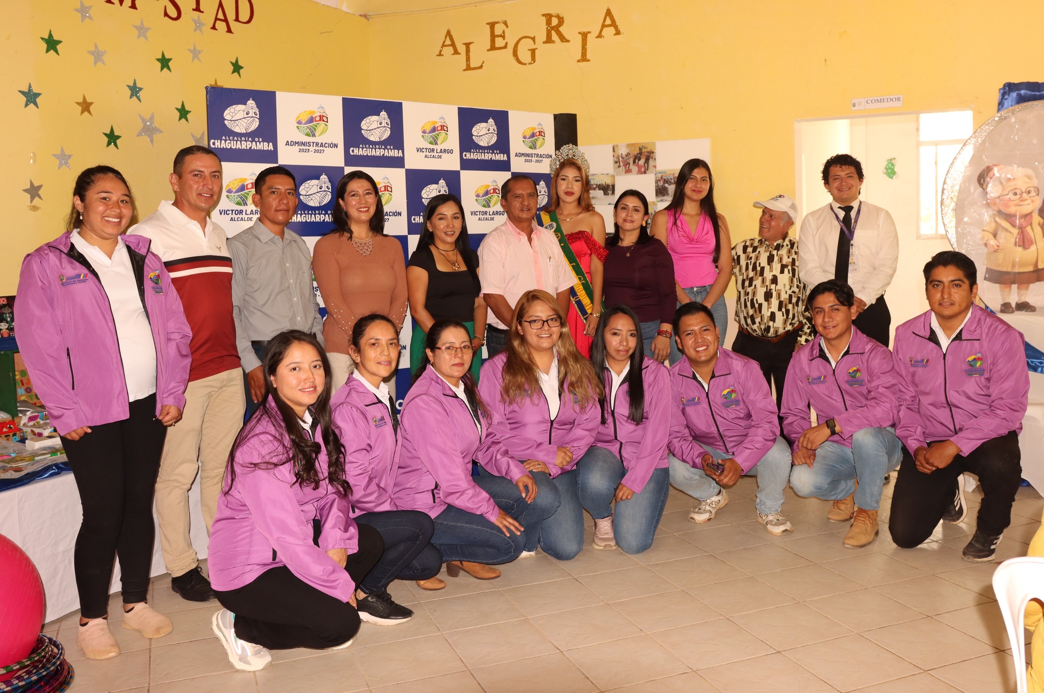 Adultos mayores de Chaguarpamba vuelven a compartir en espacios de cuidado y recreación